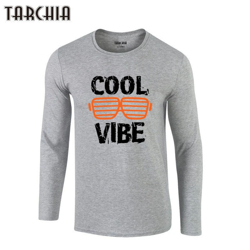 TARCHIA 2021 New Fashion Cool Vibe Fit Long Sleeve T Shirt Mens 100% Cotton T-Shirts Brand Clothing Tshirt Men Trend Slim
TARCHIA 2021 New Fashion Cool Vibe Fit Long Sleeve T Shirt Mens 100% Cotton T-Shirts Brand Clothing Tshirt Men Trend Slim