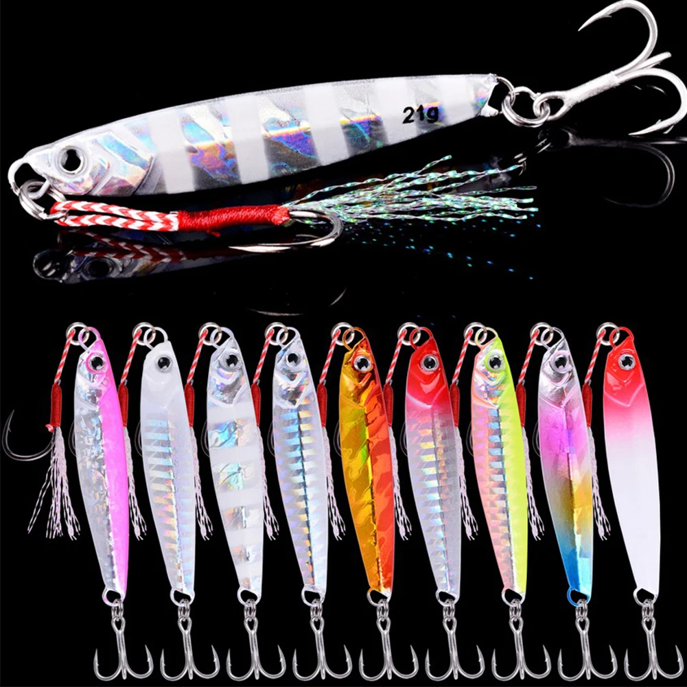 14g/21g/30g Jigging Fishing Lure Metal Flat Sinking Lures Freshwater Saltwater Jigs Spoon Fishing Hard Bait with Dual Hooks Lure
14g/21g/30g Jigging Fishing Lure Metal Flat Sinking Lures Freshwater Saltwater Jigs Spoon Fishing Hard Bait with Dual Hooks Lure