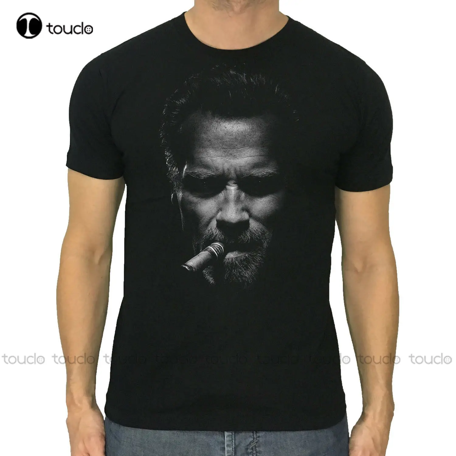 

Arnold Schwarzenegger T-Shirt New Men Cigar Fitness Bodybuilding Shirt S To 3Xl size shirts for women