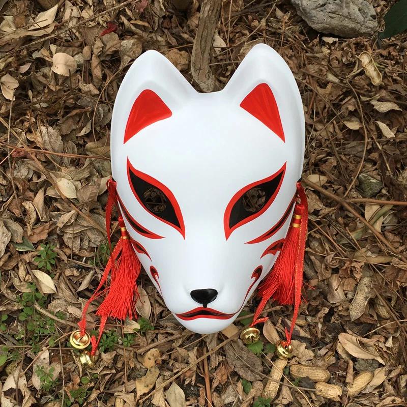Hand Painted Updated Anbu Mask, Japanese Kitsune Fox Mask Full Face Thick PVC for Cosplay Costume
Hand Painted Updated Anbu Mask, Japanese Kitsune Fox Mask Full Face Thick PVC for Cosplay Costume