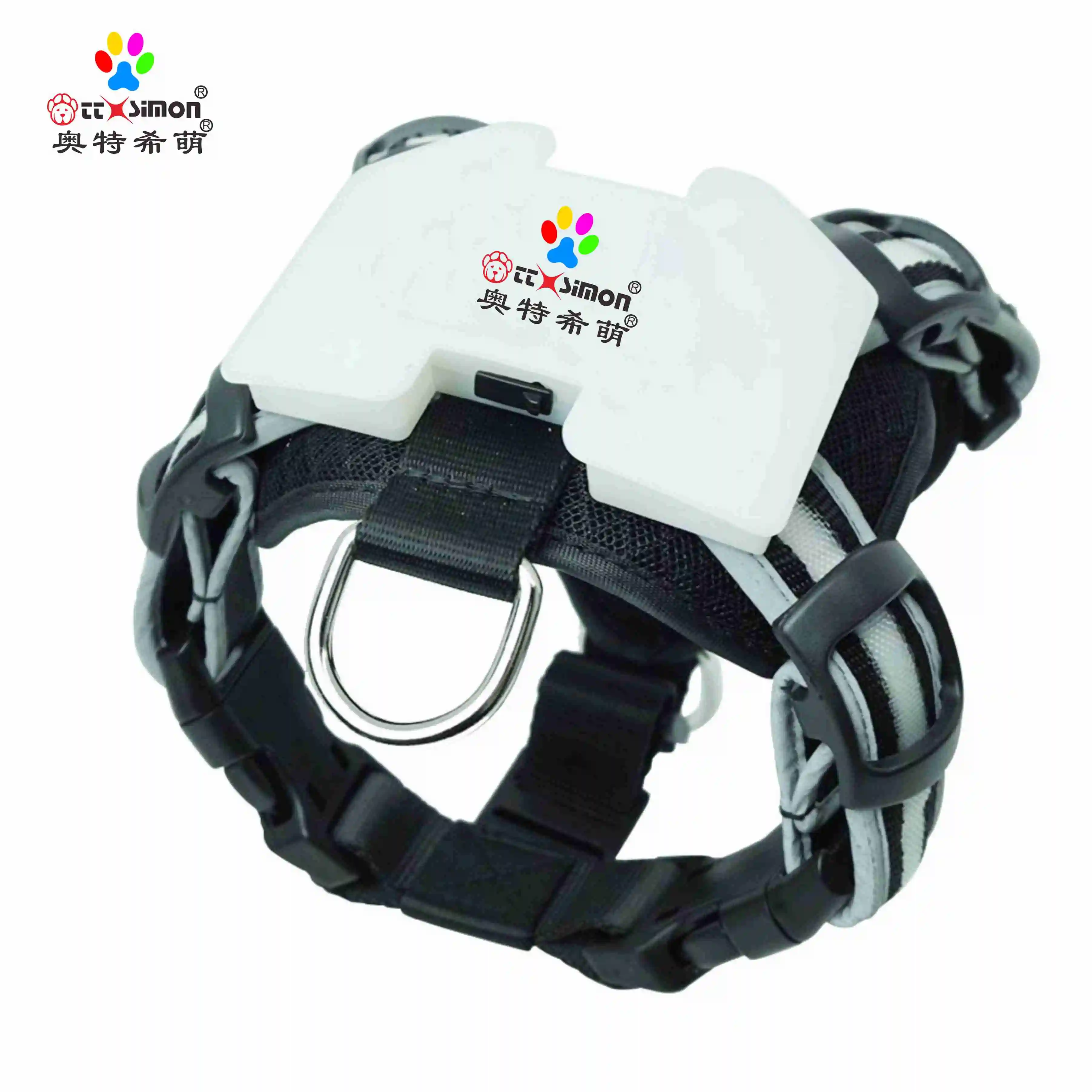 dogled harness Pet Products for Large 7 in 1 color Dog Harness Glowing USB collar for big dog
dogled harness Pet Products for Large 7 in 1 color Dog Harness Glowing USB collar for big dog