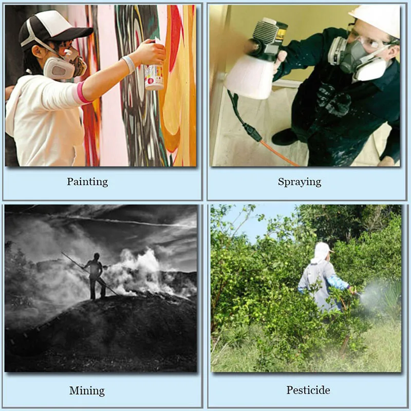 k6200 Respirator 9in1 Dust Mask Painting with 2091 P100 Filter Anti-particle Industrial Anti-PM2.5 Paint Protective Half Mask
k6200 Respirator 9in1 Dust Mask Painting with 2091 P100 Filter Anti-particle Industrial Anti-PM2.5 Paint Protective Half Mask