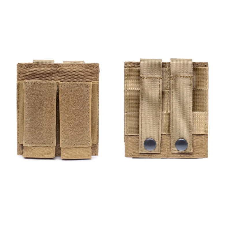 Tactical Hunting Pistol Magazine Pouch Military Double Flashlight Sheath Airsoft Ammo Pouch Paintball Game
Tactical Hunting Pistol Magazine Pouch Military Double Flashlight Sheath Airsoft Ammo Pouch Paintball Game