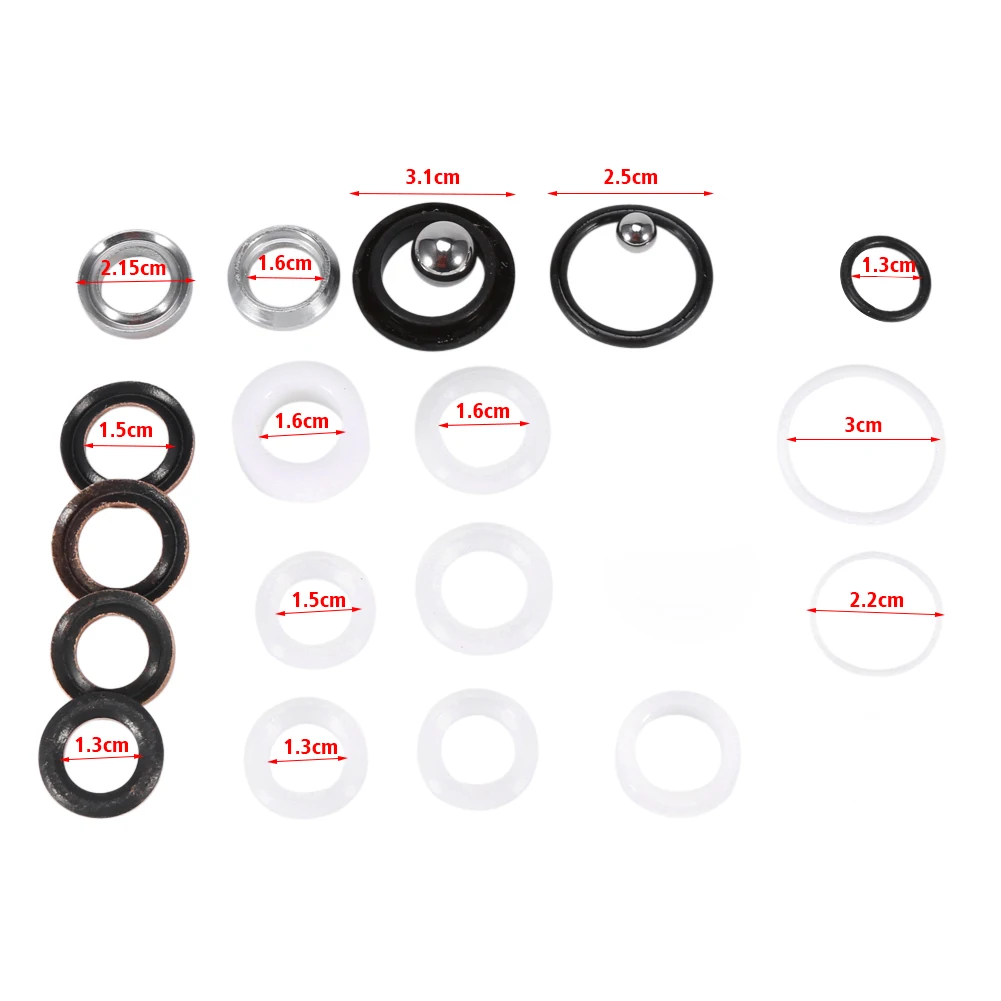 Paint Sprayer O-Ring Seal Rings Pump Repair Packing Kit Fits for Ultra 390 395 495 595O-Ring Repair Kit
Paint Sprayer O-Ring Seal Rings Pump Repair Packing Kit Fits for Ultra 390 395 495 595O-Ring Repair Kit