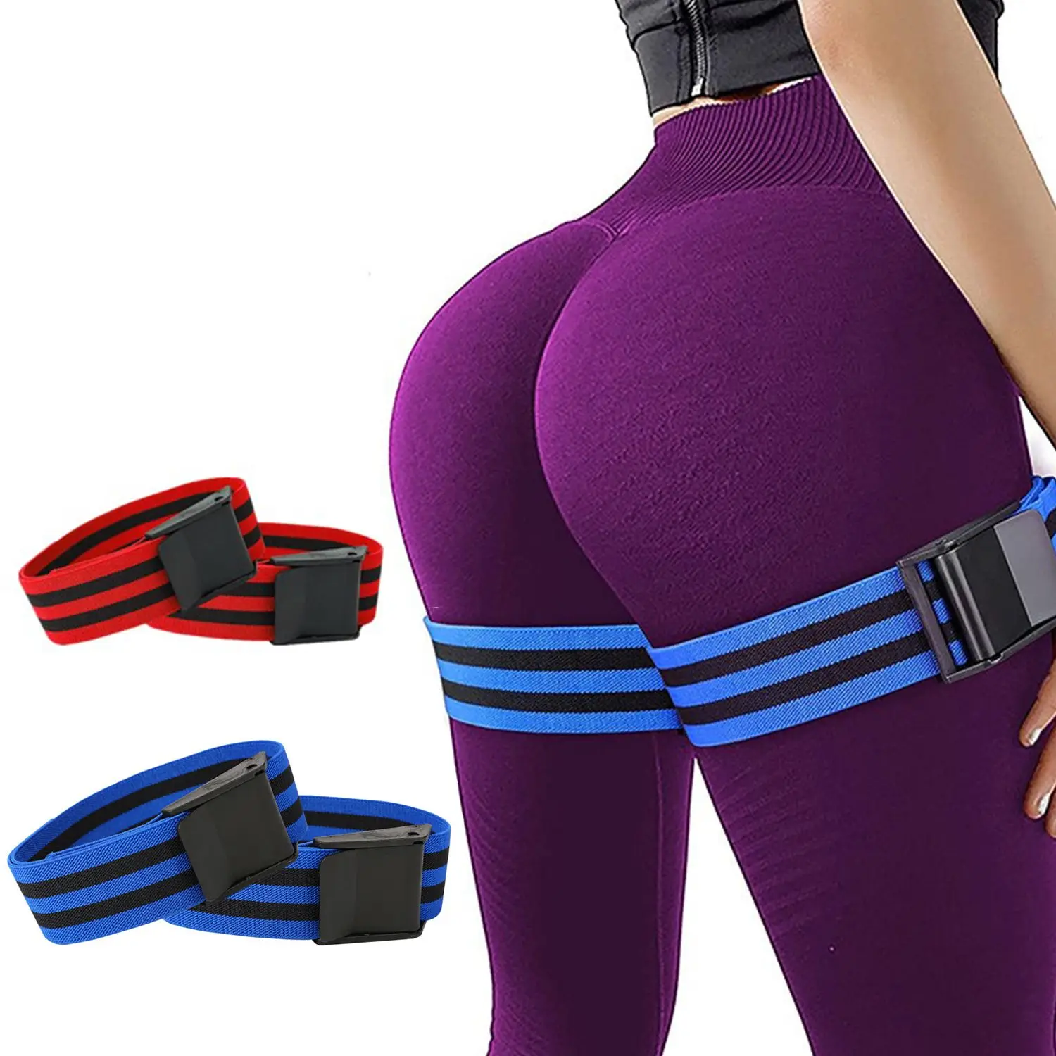 2Pcs BFR Blood Flow Restriction Bands Occlusion Training Bands for Women Glutes & Hip Building Sports Accessories
2Pcs BFR Blood Flow Restriction Bands Occlusion Training Bands for Women Glutes & Hip Building Sports Accessories