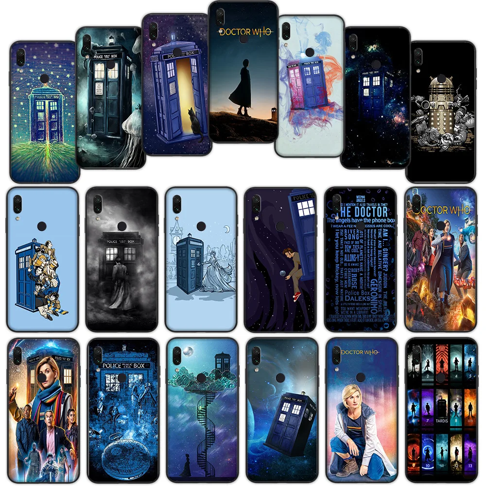 Мягкий чехол Doctor Who Tardis для Xiaomi Redmi Note 6 7 9 SE 6A 7A 8A 9A K20 K30 Pro|Бамперы| |
