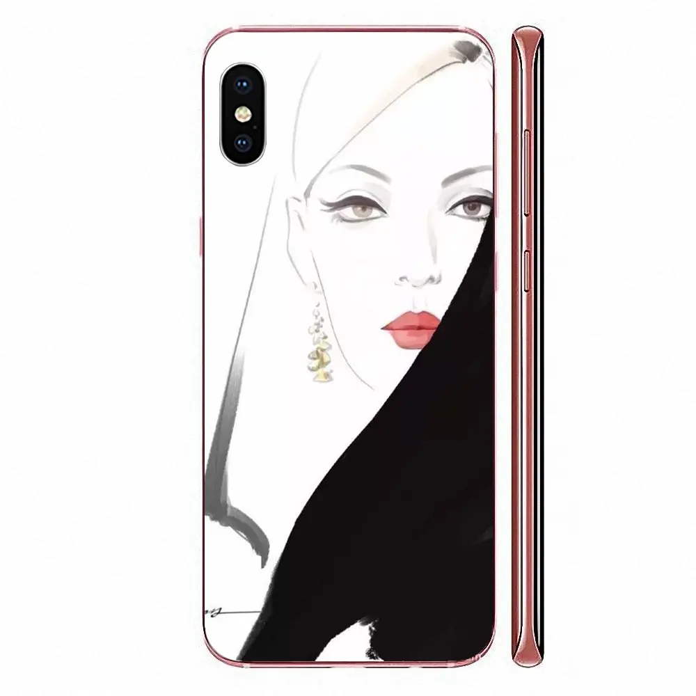 Мягкий Роскошный для Galaxy Grand A3 A5 A7 A8 A9 A9S On5 On7 Plus Pro Star 2015 2016 2017 2018 модный сексуальный