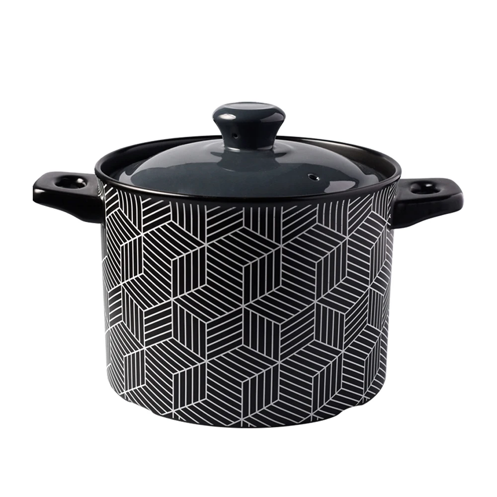 Taji pot Casserole cooker home ceramic soup porridge pot rice health batter gas fire cooker high temperature soup pot Cookware 
Taji pot Casserole cooker home ceramic soup porridge pot rice health batter gas fire cooker high temperature soup pot Cookware