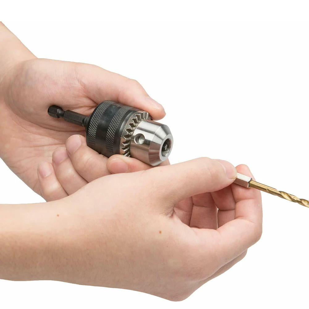 Chrome Vanadium Steel Drill Chuck Key Hex Adapter Kit Quick Change Converter Impact Drivers Power Drilling Tools
Chrome Vanadium Steel Drill Chuck Key Hex Adapter Kit Quick Change Converter Impact Drivers Power Drilling Tools