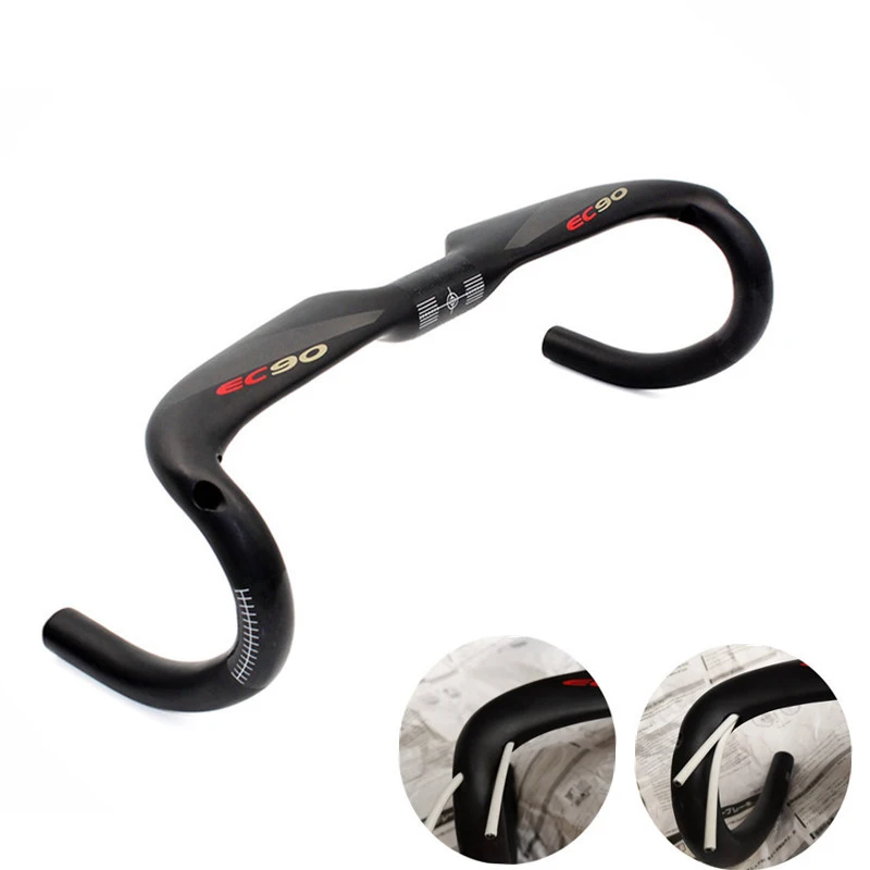 2021 Road Bike Handlebar Carbon Matt Black Curved Grooves Drop Handle Bars 3K Matt 31.8*380/400/420/440mm
2021 Road Bike Handlebar Carbon Matt Black Curved Grooves Drop Handle Bars 3K Matt 31.8*380/400/420/440mm