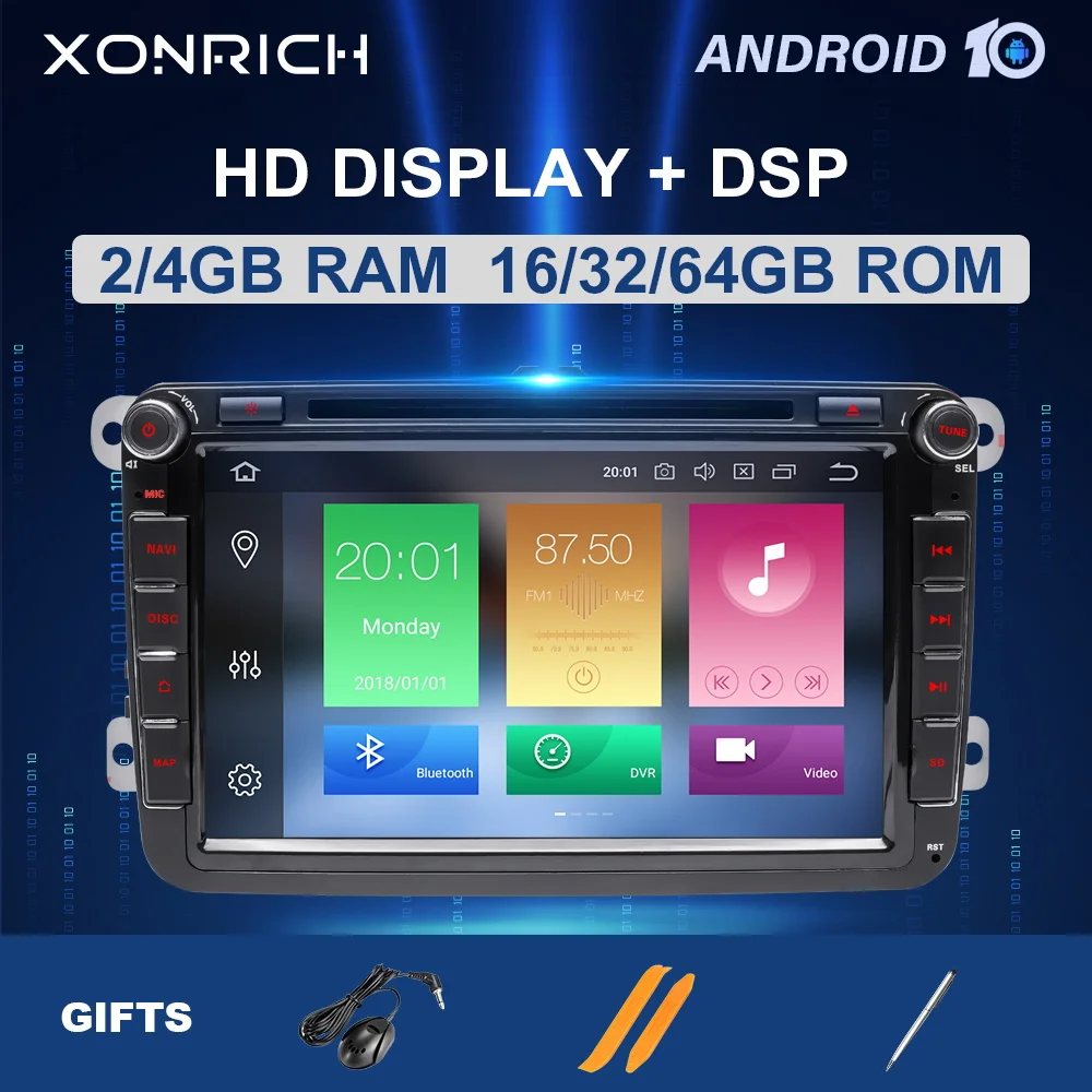 2 Din Android 10 Car Radio GPS Navigation For VW Passat B6 T5 amarok volkswagen Skoda Octavia 2 superb polo golf 5 6 Multimedia
2 Din Android 10 Car Radio GPS Navigation For VW Passat B6 T5 amarok volkswagen Skoda Octavia 2 superb polo golf 5 6 Multimedia