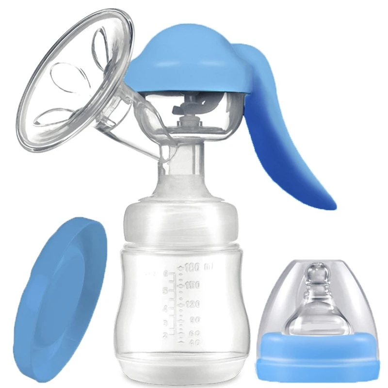 Portable Manual Breast Pump Baby Nipple Suction Feeding Milk Bottles Food Grade P31B
Portable Manual Breast Pump Baby Nipple Suction Feeding Milk Bottles Food Grade P31B