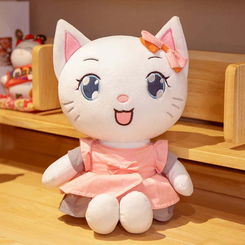 Kawaii игрушка кошка мягкие набивные животные пересечение плюши мультфильм Китти Подушка милые кошки кукла День святого Валентина подарки дл... 
Kawaii игрушка кошка мягкие набивные животные пересечение плюши мультфильм Китти Подушка милые кошки кукла День святого Валентина подарки дл...
