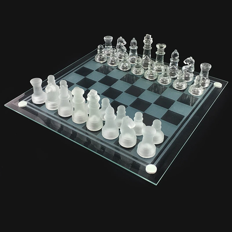 Chessman Chess Game International Chess Glass Chess Piece Non Folding Checkerboard Ornament
Chessman Chess Game International Chess Glass Chess Piece Non Folding Checkerboard Ornament