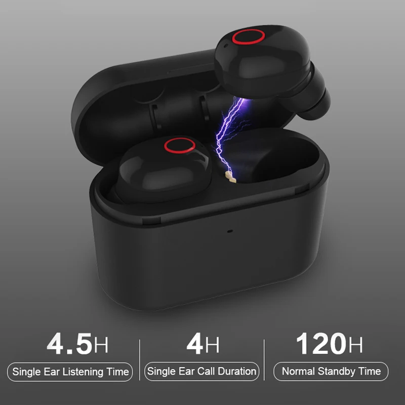 M & J F12 Bluetooth наушники с микрофоном Настоящие Беспроводные стереонаушники