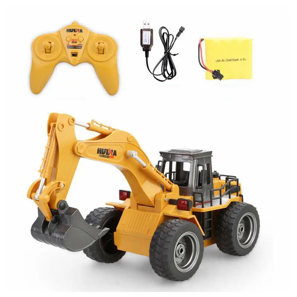 Huina 1530 1/18 RC Car 6ch Metal Excavator Remote Control Excavator Toy With Charging Battery RC Truck Toys Kids Christmas Gift
Huina 1530 1/18 RC Car 6ch Metal Excavator Remote Control Excavator Toy With Charging Battery RC Truck Toys Kids Christmas Gift