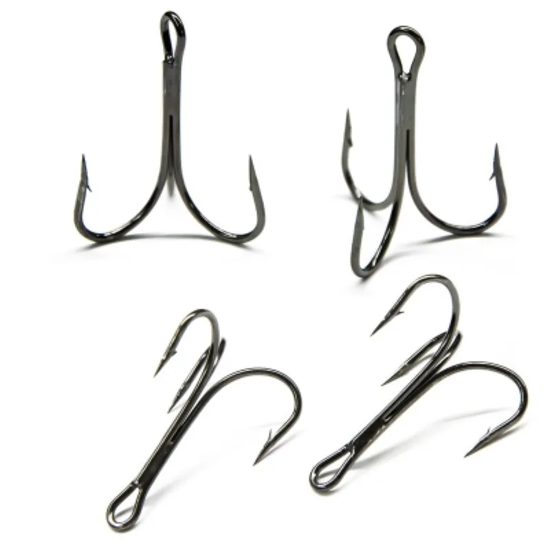 Fishing Hook High Carbon Steel Treble Hooks Fishing Tackle Tool Round Bend Fish Hook for Bass Carp
Fishing Hook High Carbon Steel Treble Hooks Fishing Tackle Tool Round Bend Fish Hook for Bass Carp