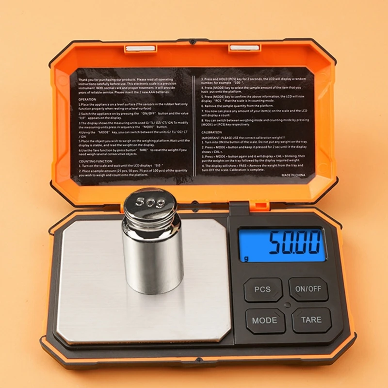 2021 New Portable Food Scale Compatibel with Cooking /Jewelry/Cofffee/Medicine Backlight
2021 New Portable Food Scale Compatibel with Cooking /Jewelry/Cofffee/Medicine Backlight