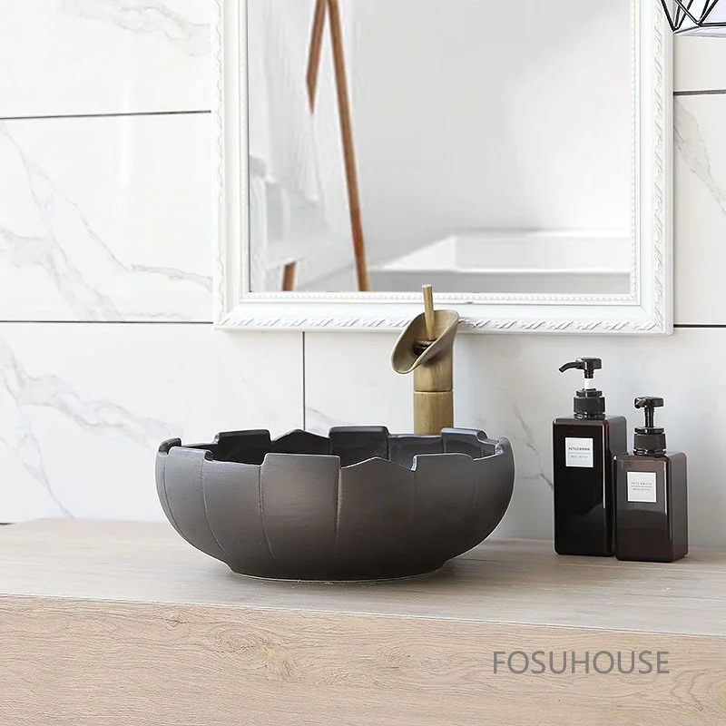 Moroccan Style Ceramics Basin Circular Household Industrial Washbasin Sink Simple Bathroom Furniture Above Counter Wash Basin
Moroccan Style Ceramics Basin Circular Household Industrial Washbasin Sink Simple Bathroom Furniture Above Counter Wash Basin