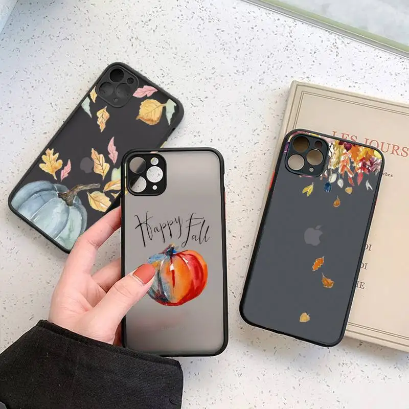 autumn happy pumpkins Phone Case For iPhone 12 11 Mini Pro XR XS Max 7 8 Plus X Matte transparent cover
autumn happy pumpkins Phone Case For iPhone 12 11 Mini Pro XR XS Max 7 8 Plus X Matte transparent cover