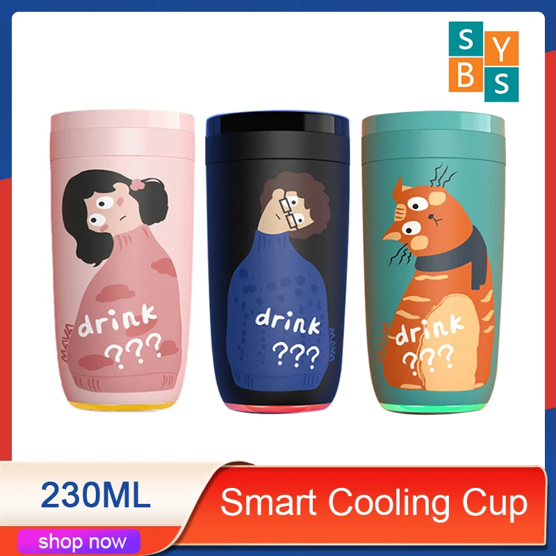 MAVA Monster Smart Cooling Handy Cup Stainless Steel Creative Illustration Portable Water Cup Quick Ice Refrigeration Cup
MAVA Monster Smart Cooling Handy Cup Stainless Steel Creative Illustration Portable Water Cup Quick Ice Refrigeration Cup