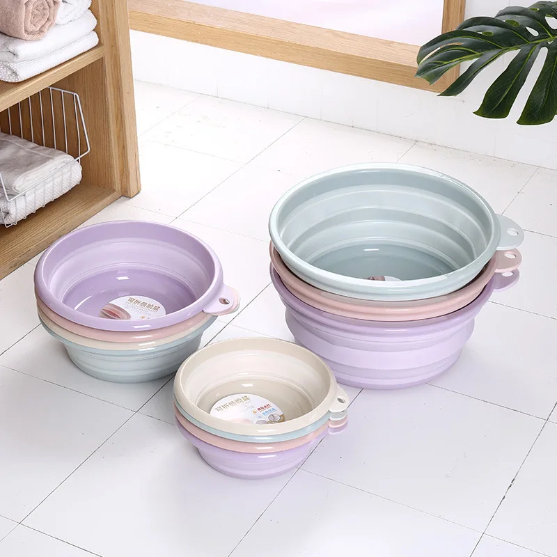 Портативный складной ковш Bassine туристический педикюрный банный открытый бассейн