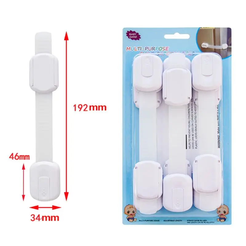 6Pcs Adjustable Child Safety Locks Cabinets Toilet Lid Drawer Washing Machine Jammer Children Baby Security Care Home Room
6Pcs Adjustable Child Safety Locks Cabinets Toilet Lid Drawer Washing Machine Jammer Children Baby Security Care Home Room