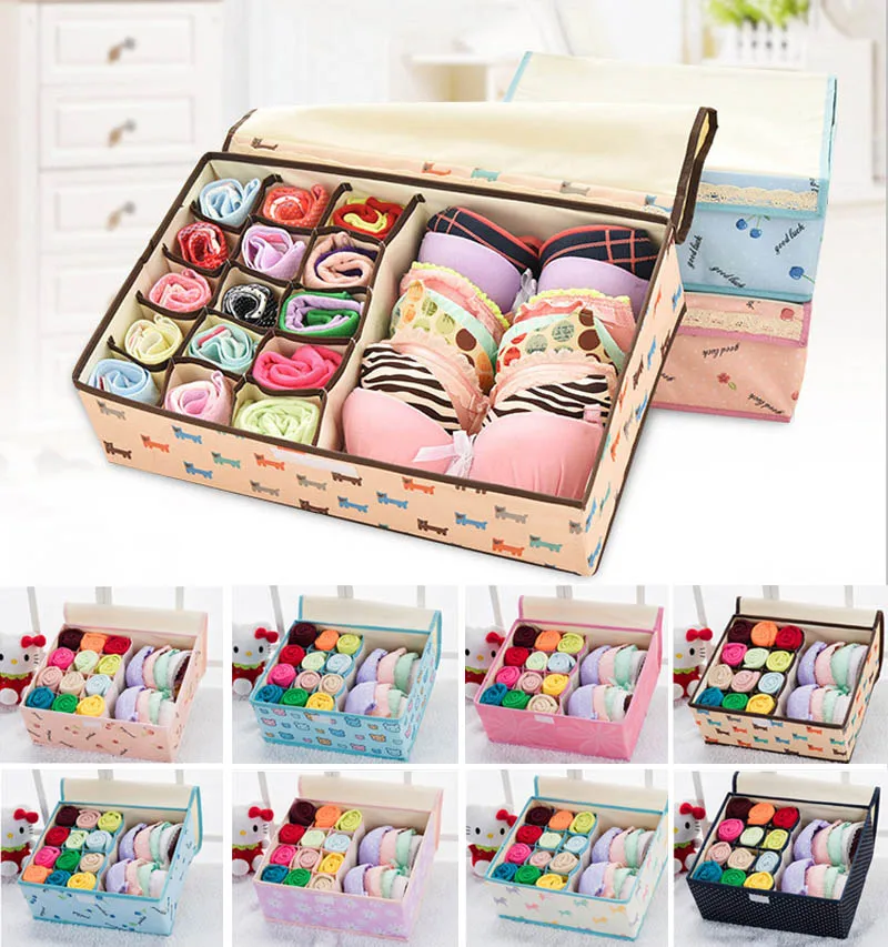 Home Storage Kit Drawer Closet Organizers Waterproof Oxford Cloth Underwear Storage Box Save Space Foldable 13 Grids
Home Storage Kit Drawer Closet Organizers Waterproof Oxford Cloth Underwear Storage Box Save Space Foldable 13 Grids