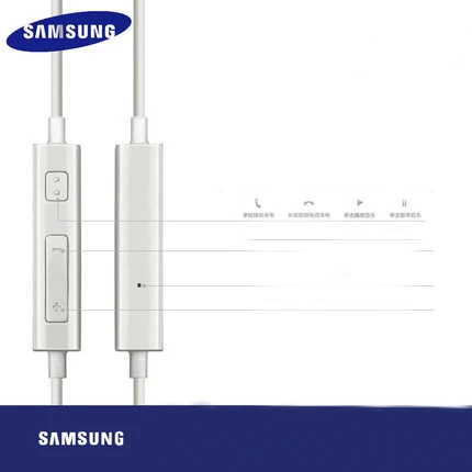 Samsung EHS64 проводные наушники 3 5 мм вкладыши с микрофоном проводной контроллер