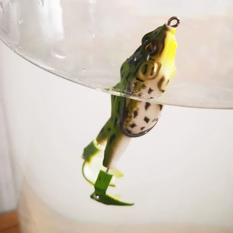 1Pcs 9.5cm 13.5g Propeller Flipper Frog Fishing Lures Topwater Rotation Jigging Wobblers Artificial Bait 3D Eyes Day Bass Pesca | Спорт и