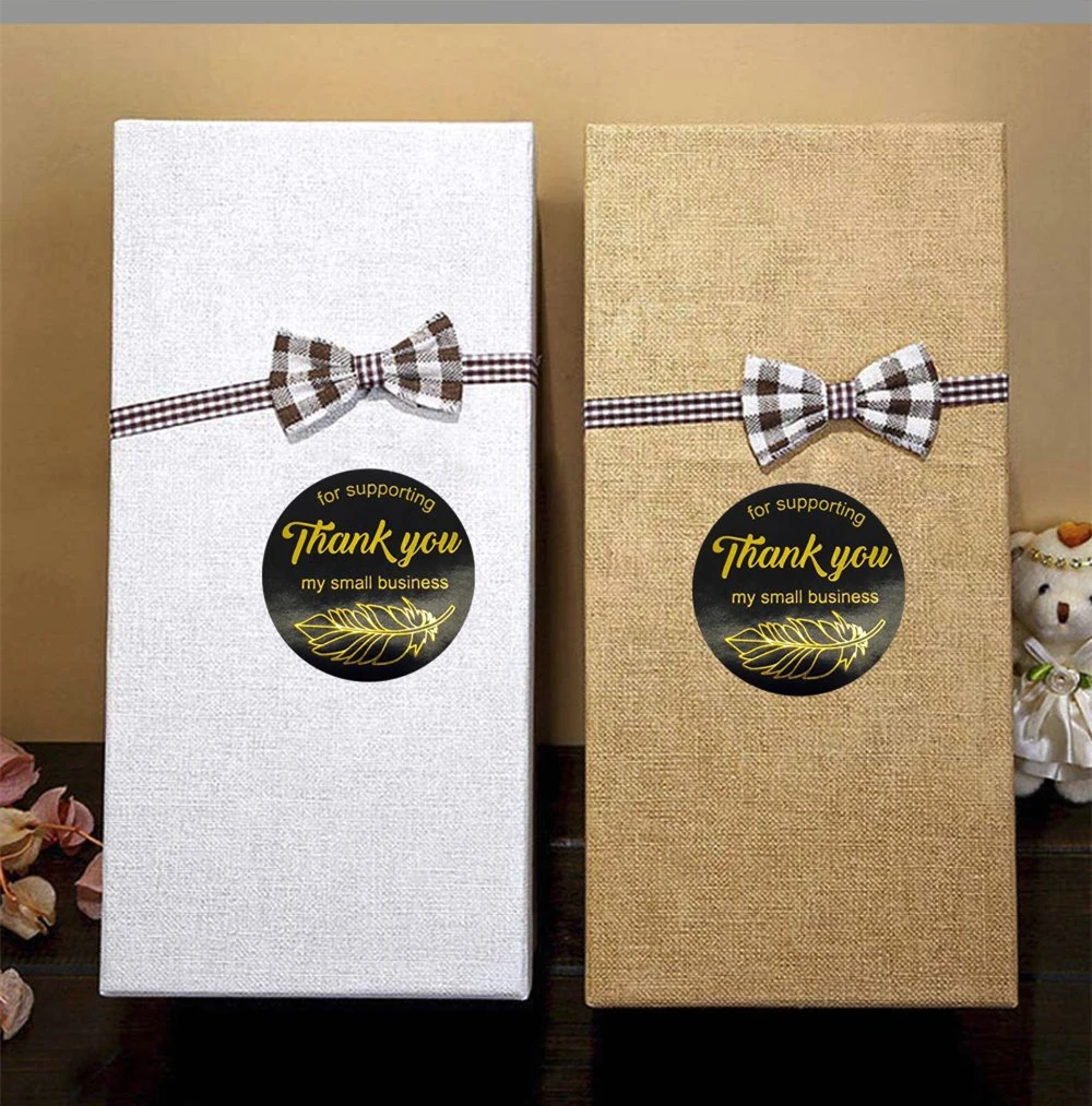 2021 1.5 inch 500 pieces /roll, thank you bronzing font leaf label, baking gift card, gift packaging sealing sticker 
2021 1.5 inch 500 pieces /roll, thank you bronzing font leaf label, baking gift card, gift packaging sealing sticker