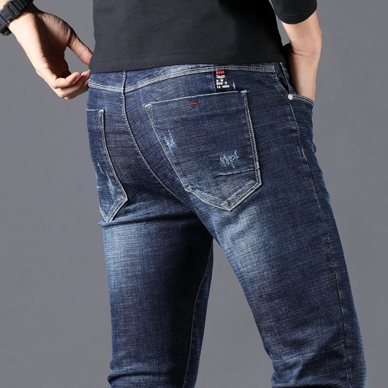 Men'S Jeans Hip Hop Skinny Pantacourt Biker Moto Streetwear Jean Joggers Narrowed Pants Slim Fit High Quality
Men'S Jeans Hip Hop Skinny Pantacourt Biker Moto Streetwear Jean Joggers Narrowed Pants Slim Fit High Quality