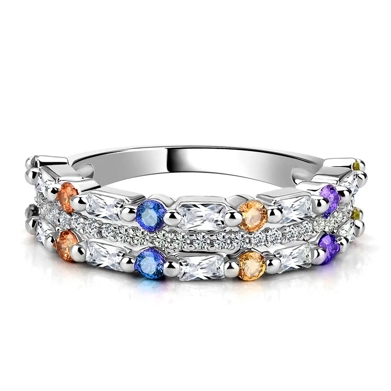 USTAR Luxury Colorful CZ Stone Wedding rings for women shiny cubic zirconia engagement rings female anel fashion jewelry
USTAR Luxury Colorful CZ Stone Wedding rings for women shiny cubic zirconia engagement rings female anel fashion jewelry