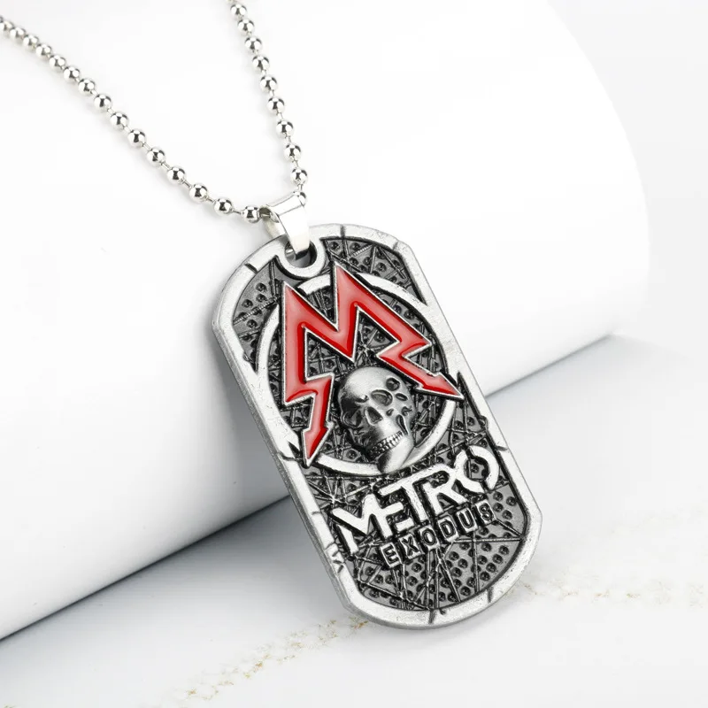 Games Metro Exodus Skull Key Chain Alloy Keychain Accessories Pendant Key Ring Charms Keychains for Ladies
Games Metro Exodus Skull Key Chain Alloy Keychain Accessories Pendant Key Ring Charms Keychains for Ladies