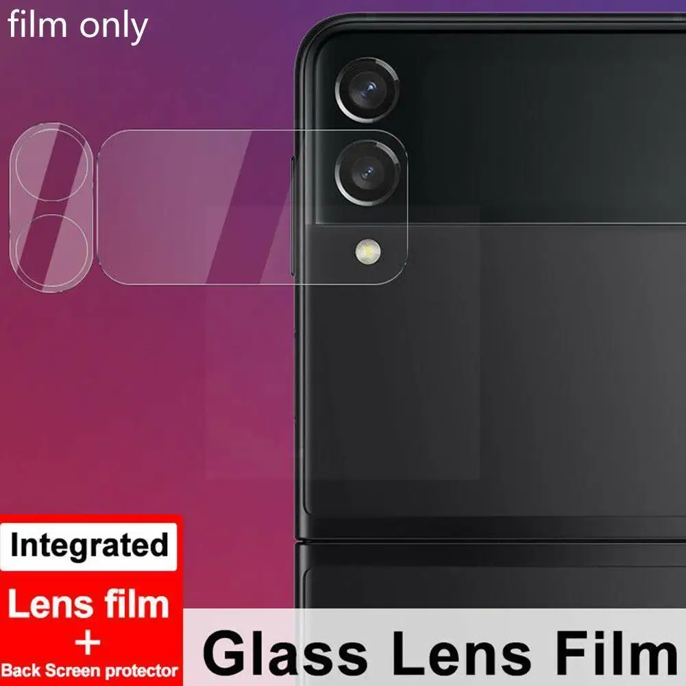 Camera Lens Film For Samsung Z flip3 5 G Tempered Cover Screen Film Anti-scratch Lens Waterproof Protective Back For Samsun B6C3
Camera Lens Film For Samsung Z flip3 5 G Tempered Cover Screen Film Anti-scratch Lens Waterproof Protective Back For Samsun B6C3