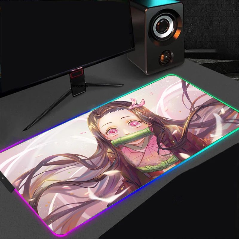 LED Gaming Anime Mouse Pad RGB Demon Slayer Backlight Large Keyboard Cover XXL Rubber Computer Carpet Desk Mat Game Mousepad
LED Gaming Anime Mouse Pad RGB Demon Slayer Backlight Large Keyboard Cover XXL Rubber Computer Carpet Desk Mat Game Mousepad
