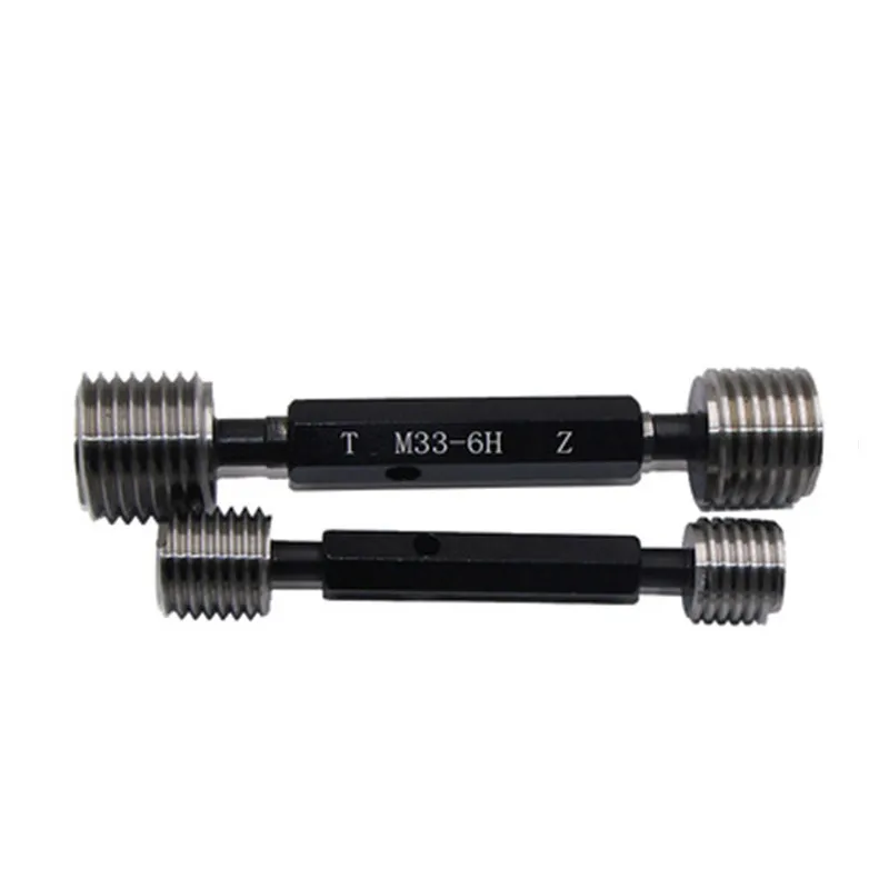 M8x1.25 / M10x1.5 M12x1.75 M27x3 M48x3 резьбовой точный измеритель плотная gage метрический go nogo |