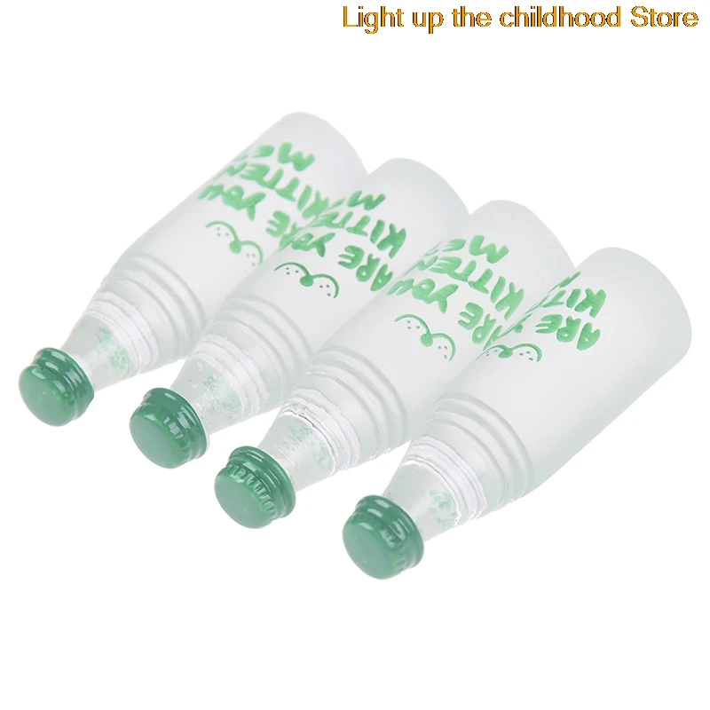 4 PCS 1:12 Scale Miniature food Water Drinks Bottles Mini Food Paly Doll House Kitchen Living Room Accessories Pretend Play toys
4 PCS 1:12 Scale Miniature food Water Drinks Bottles Mini Food Paly Doll House Kitchen Living Room Accessories Pretend Play toys