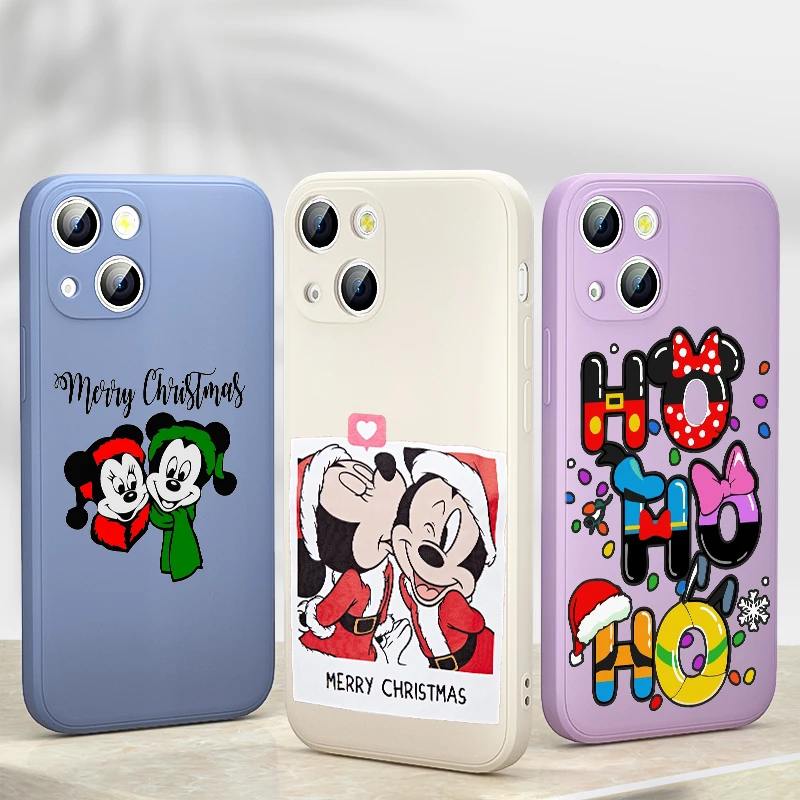 Mickey Minnie Christmas Liquid Silicone Soft Cover Phone Case For Apple iPhone 13 12 mini 11 8 7 6 XS XR SE 2020 Pro Max Plus 
Mickey Minnie Christmas Liquid Silicone Soft Cover Phone Case For Apple iPhone 13 12 mini 11 8 7 6 XS XR SE 2020 Pro Max Plus