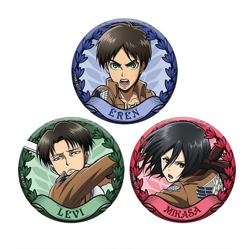 Attack On Titan Anime Figures Round Shape Badge Anime Peripheral Toys Accessories Second Element Badge Anime Toys Gift 
Attack On Titan Anime Figures Round Shape Badge Anime Peripheral Toys Accessories Second Element Badge Anime Toys Gift