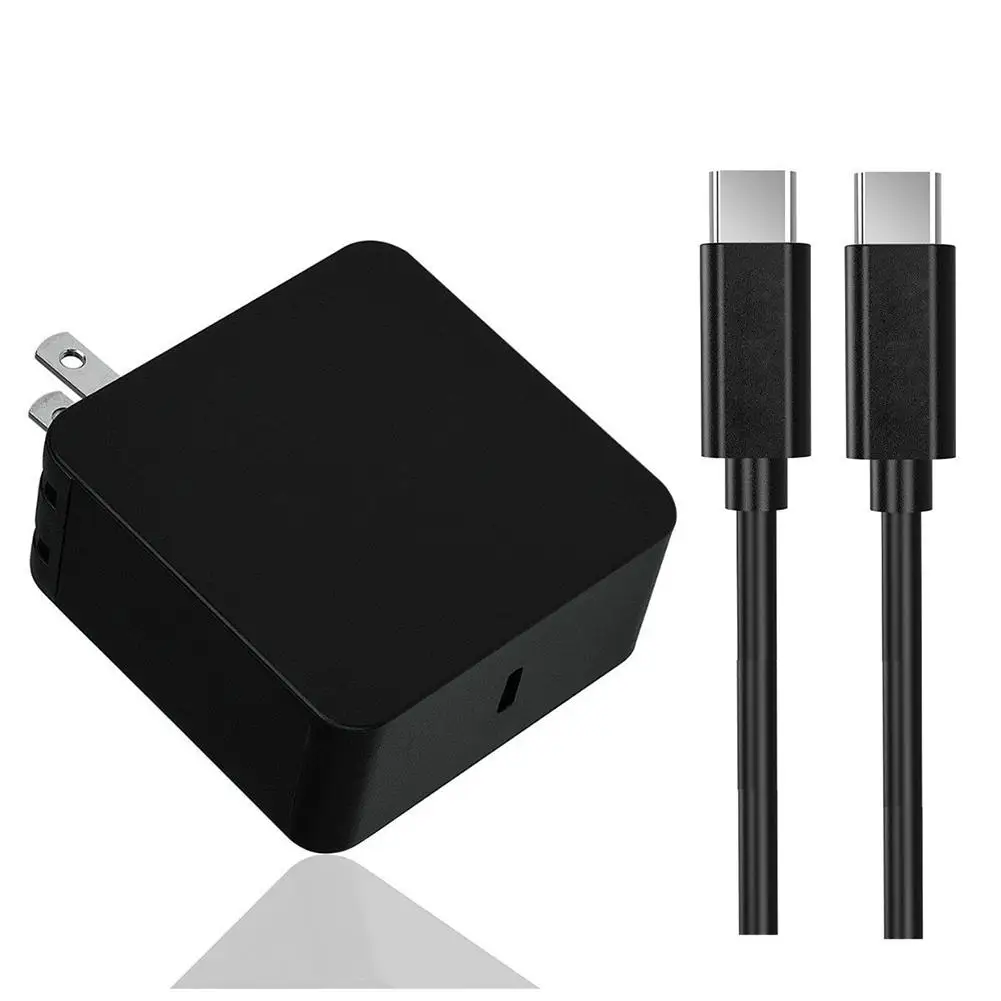 Mobile Phone Wall Charger Adapter 65W Type-C PD Charger Fast Power Delivery for Macbook Pro For Nintend Switch
Mobile Phone Wall Charger Adapter 65W Type-C PD Charger Fast Power Delivery for Macbook Pro For Nintend Switch