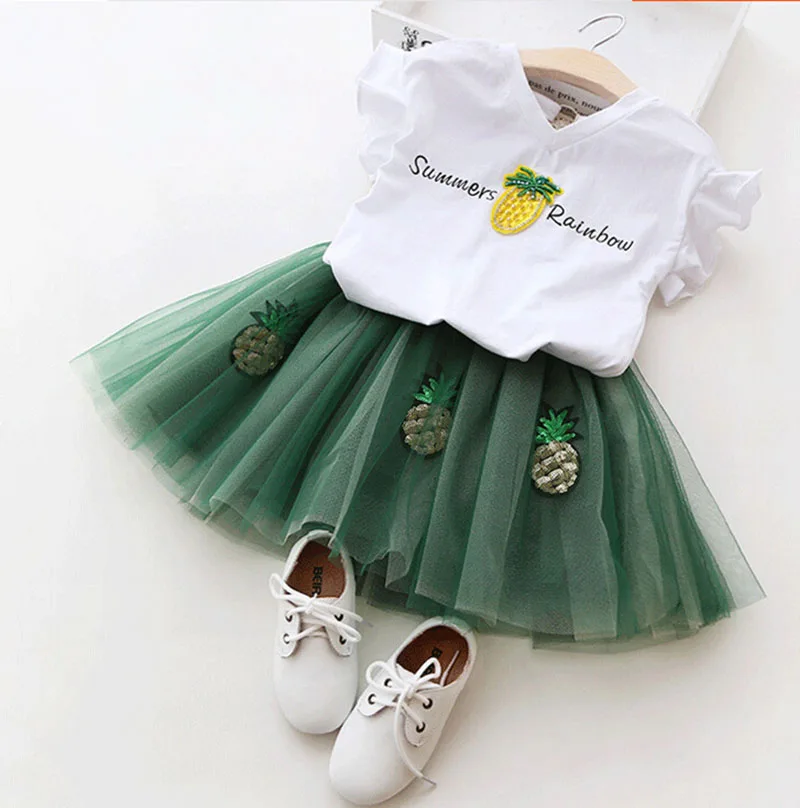 Children Clothing Swan T-Shirt+Star Mesh Skirt 2pcs Outfit Summer Toddler Kids Track Suit for Girls Fashion Sets GT10
Children Clothing Swan T-Shirt+Star Mesh Skirt 2pcs Outfit Summer Toddler Kids Track Suit for Girls Fashion Sets GT10