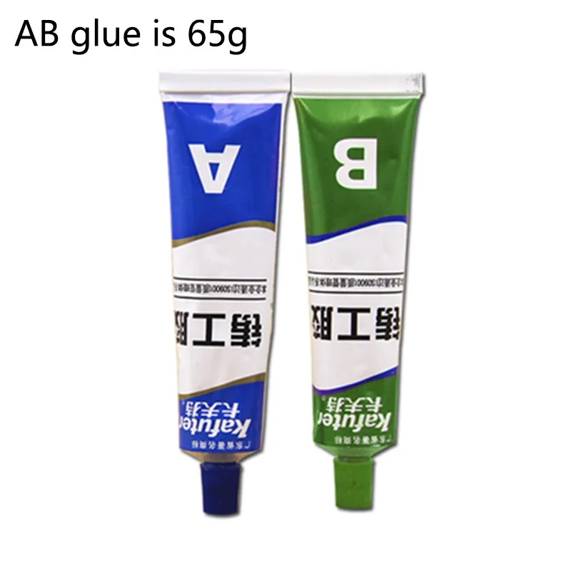 65g Kafuter A+B Glue Meal Repairing Adhesive Super Glue Iron Steel Car Radiator Water Tank Special Leakage Plugging Welding Glue
65g Kafuter A+B Glue Meal Repairing Adhesive Super Glue Iron Steel Car Radiator Water Tank Special Leakage Plugging Welding Glue