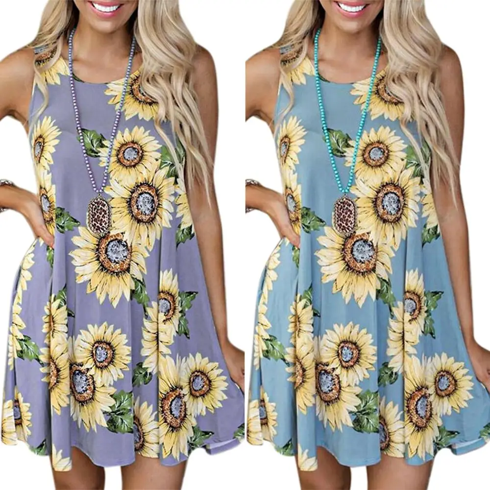 Vicabo Daisy Printed Dress Summer Clothes for Womens Mini Dresses Sleeveless Female Casual Beach Vacation Short Vestidos Large
Vicabo Daisy Printed Dress Summer Clothes for Womens Mini Dresses Sleeveless Female Casual Beach Vacation Short Vestidos Large