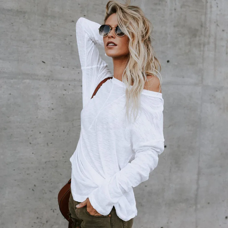 2021 women's t-shirt tops spring and autumn new solid color irregular long-sleeved t-shirt women
2021 women's t-shirt tops spring and autumn new solid color irregular long-sleeved t-shirt women