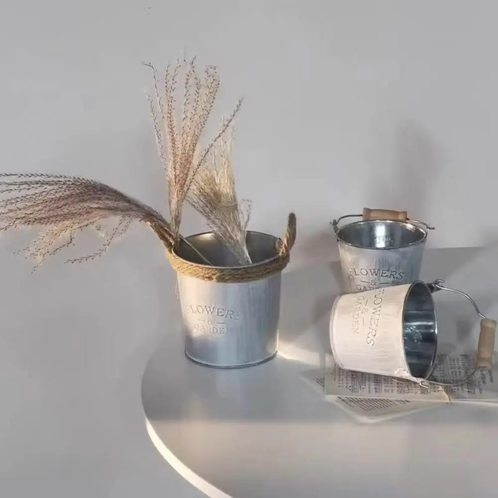 Flower Pot Simple Convenient Iron Home Decor Retro Plant Basket for Yard Garden Supplies Pots Home Decoration
Flower Pot Simple Convenient Iron Home Decor Retro Plant Basket for Yard Garden Supplies Pots Home Decoration