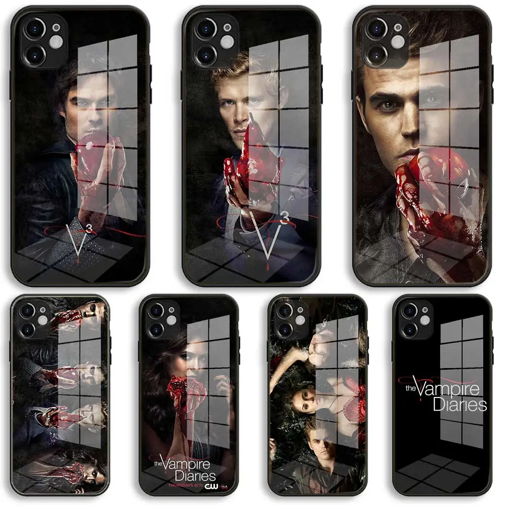 vampires from vampire diaries Soft Glass Silicone Case For iPhone 13 12 11 Pro X XS Max XR 8 7 6 Plus SE 2020 S Mini Balck Cover
vampires from vampire diaries Soft Glass Silicone Case For iPhone 13 12 11 Pro X XS Max XR 8 7 6 Plus SE 2020 S Mini Balck Cover