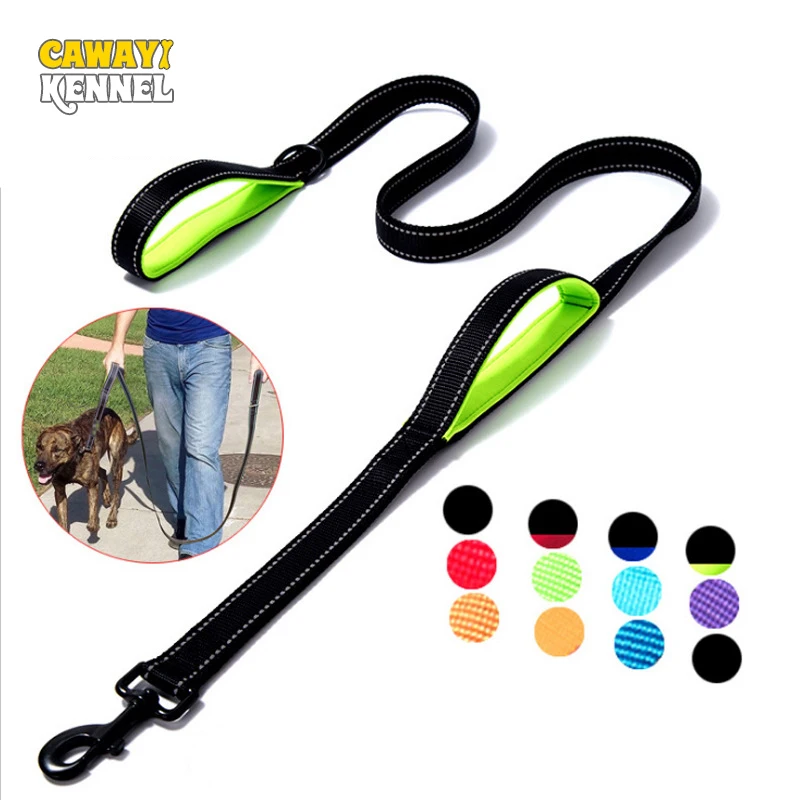 CAWAYI KENNEL Reflective Nylon Leashes Pet Dogs Chain Traction Rope Leads for Running Free Hands Leashes for Small Large Dogs
CAWAYI KENNEL Reflective Nylon Leashes Pet Dogs Chain Traction Rope Leads for Running Free Hands Leashes for Small Large Dogs