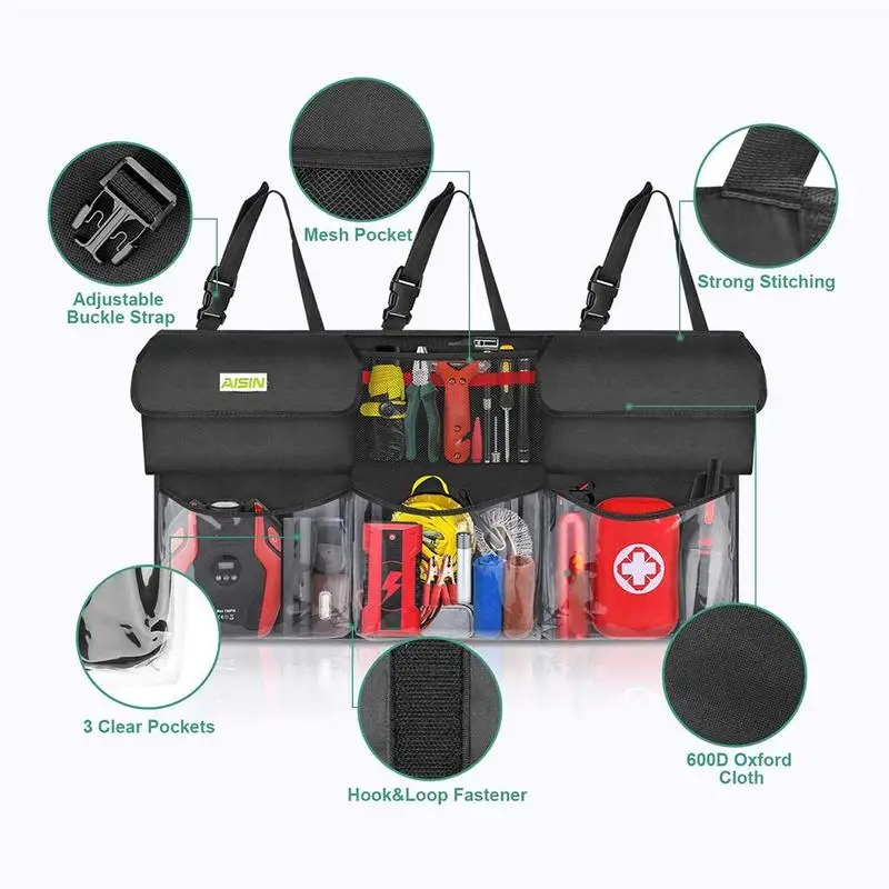 Car Trunk Organizer Storage Bag Auto Car Boot Organizer Tidying Travel Seat Tools Bag Back Stowing Storage Container
Car Trunk Organizer Storage Bag Auto Car Boot Organizer Tidying Travel Seat Tools Bag Back Stowing Storage Container