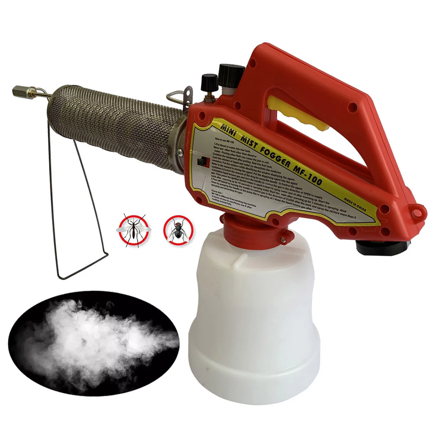 2L mini thermal fogger fogging machine, fumigation sprayer, for mosquito, moths, filies killing
2L mini thermal fogger fogging machine, fumigation sprayer, for mosquito, moths, filies killing
